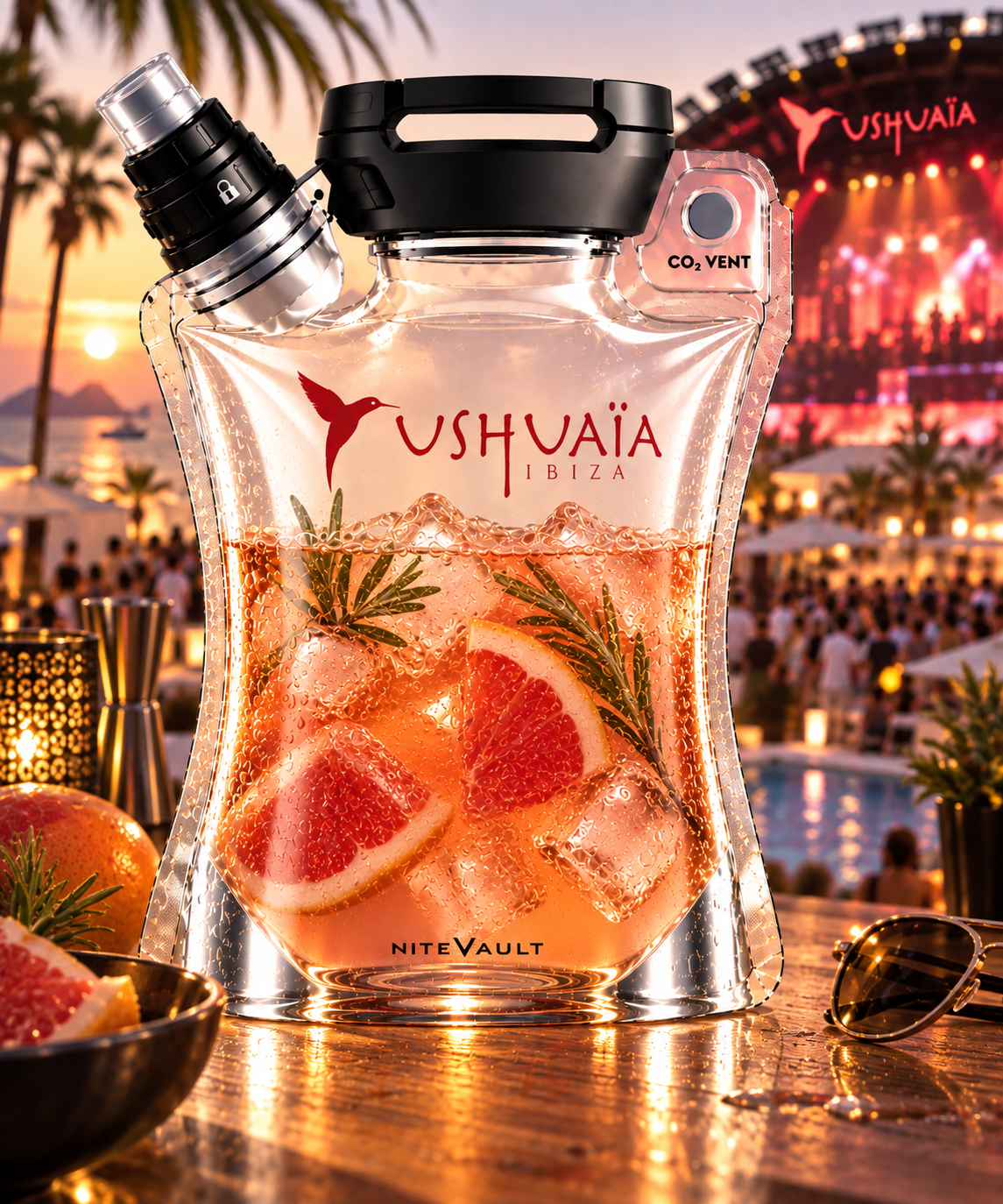 Custom Festival Co-Branding: Ushua&iuml;a Ibiza